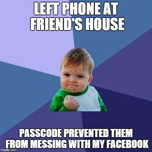 Set up passcode protection