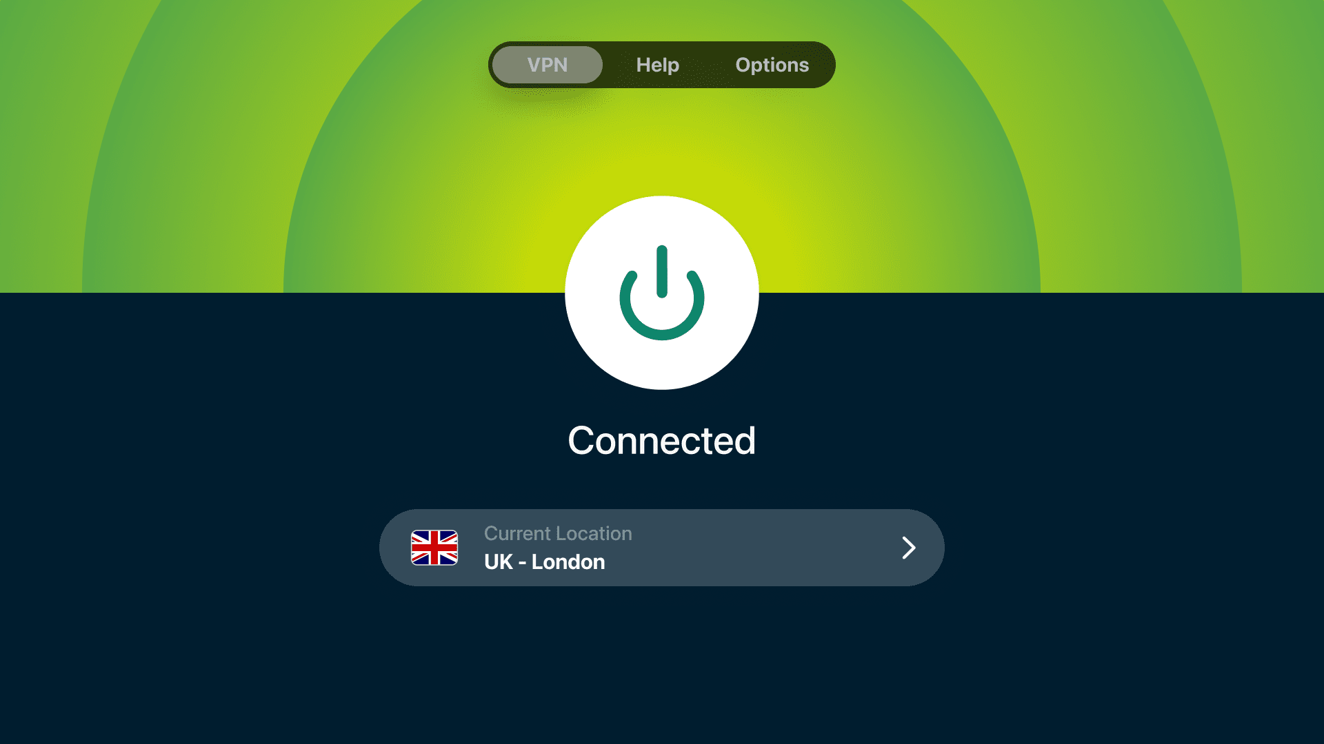 Connection OBI1 Screen Connected OBI1 Focused