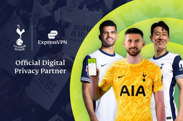 ExpressVPN y el Tottenham Hotspur se asocian en una victoria para la privacidad de los aficionados