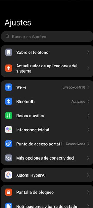 The System settings page of the Android Settings app, with the "Reset options" button highlighted.