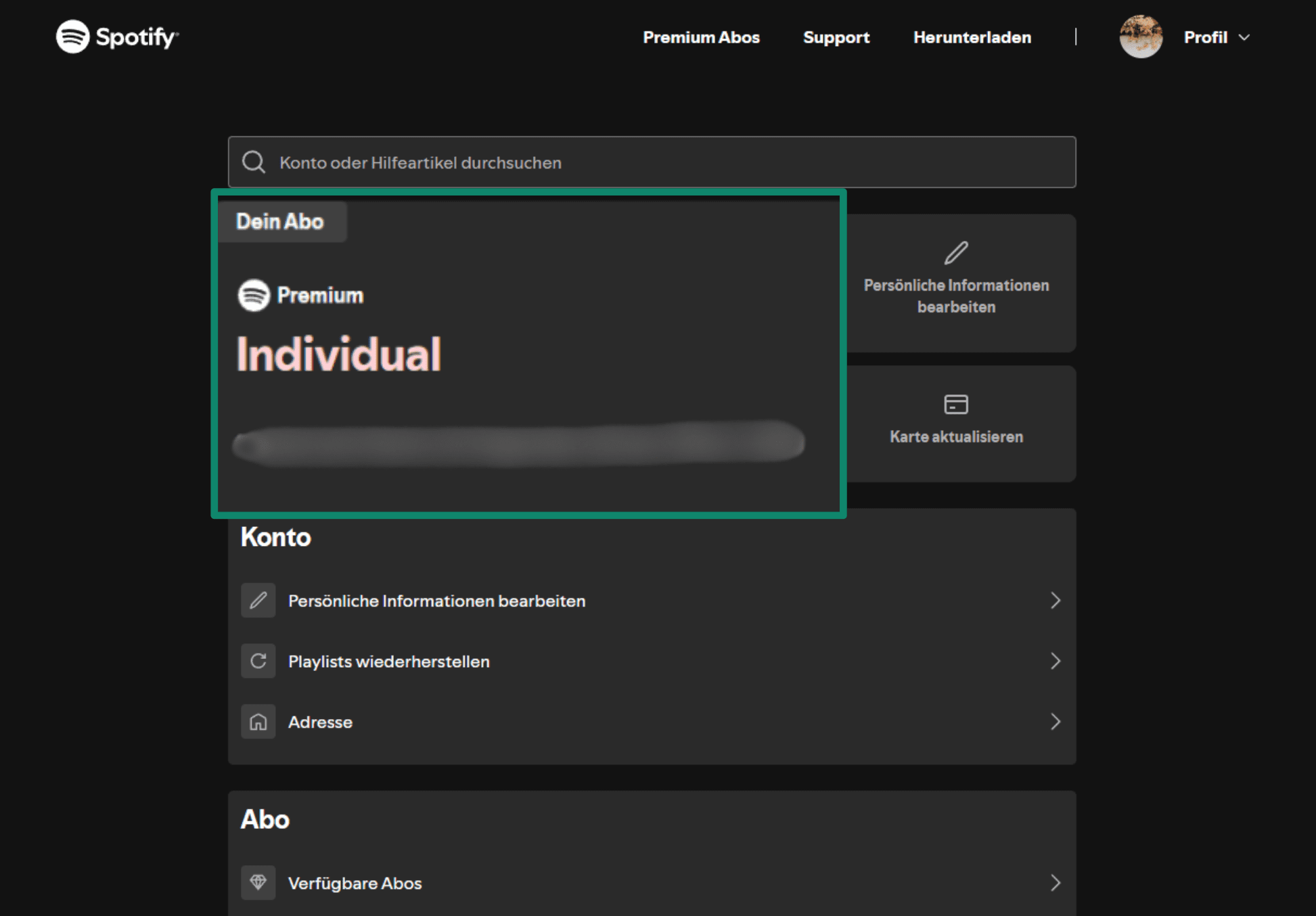 Click On The Your Plan Section De