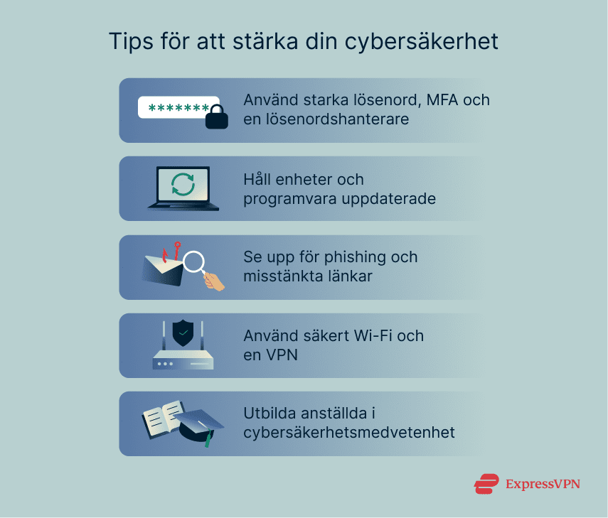 5 tips to improve your cybersecurity