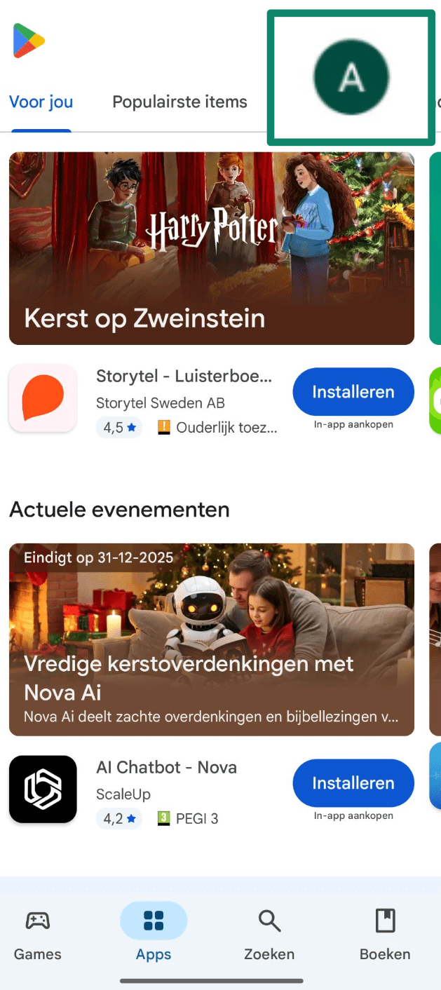 Tap On Your Profile Icon Nl