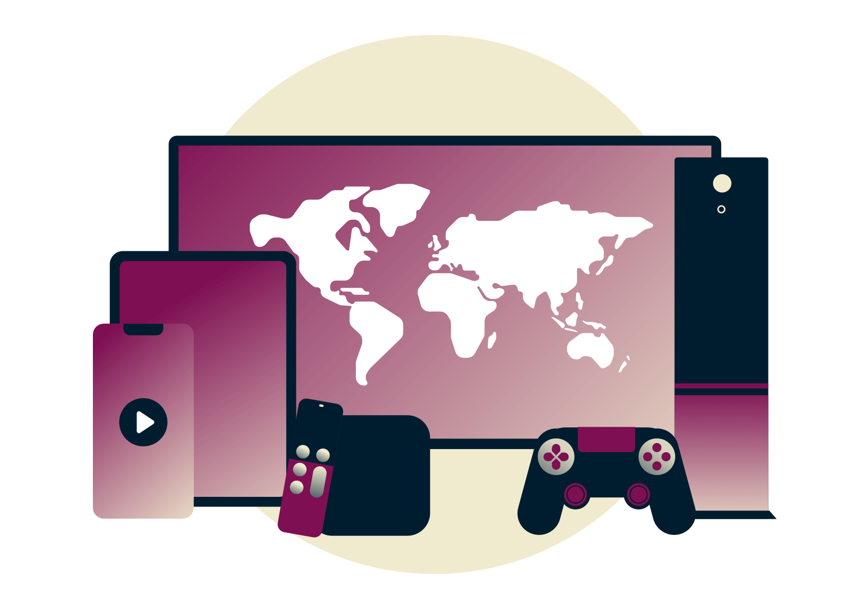 US-Netflix auf einem Computermonitor.