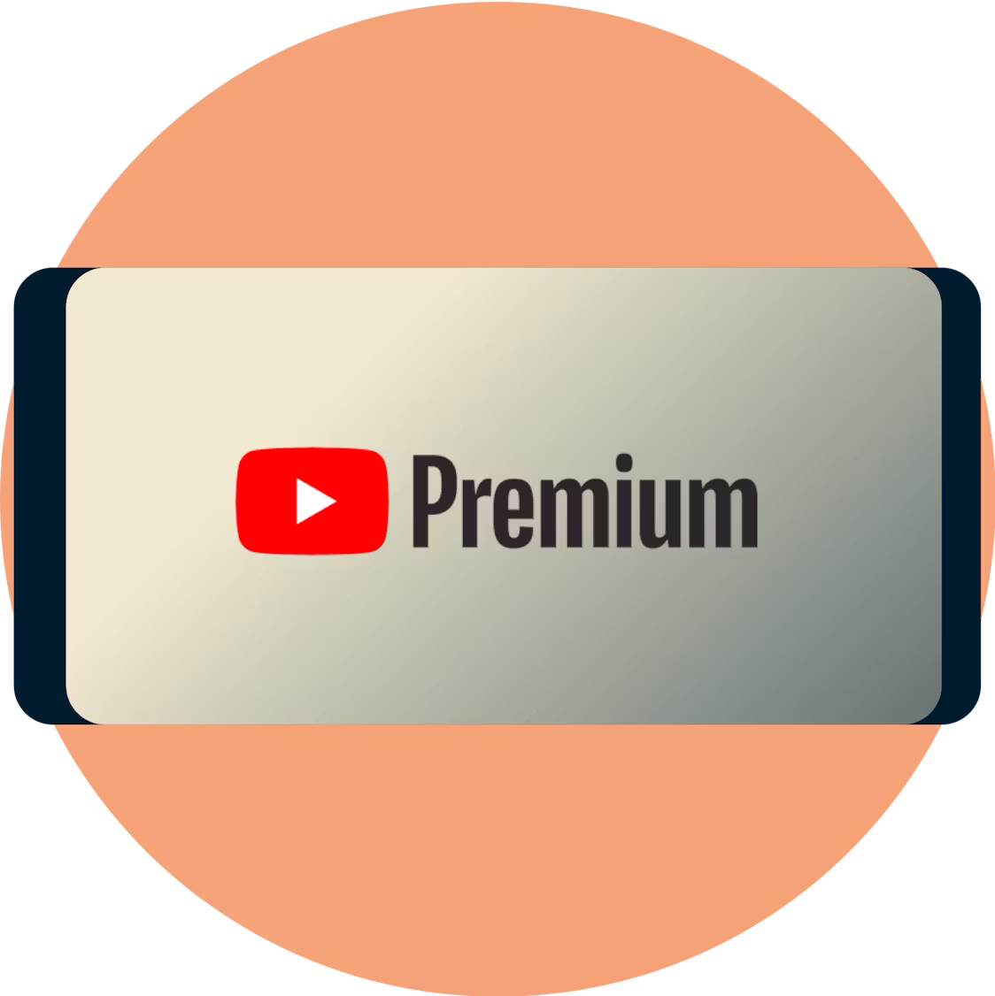 YouTube Premium auf einem Handybildschirm.