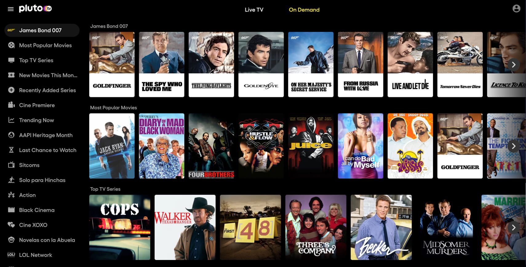 Schauen Sie Pluto TV mit einem VPN.